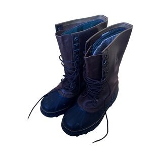 Sorel Men's Dark Brown and Black Boots